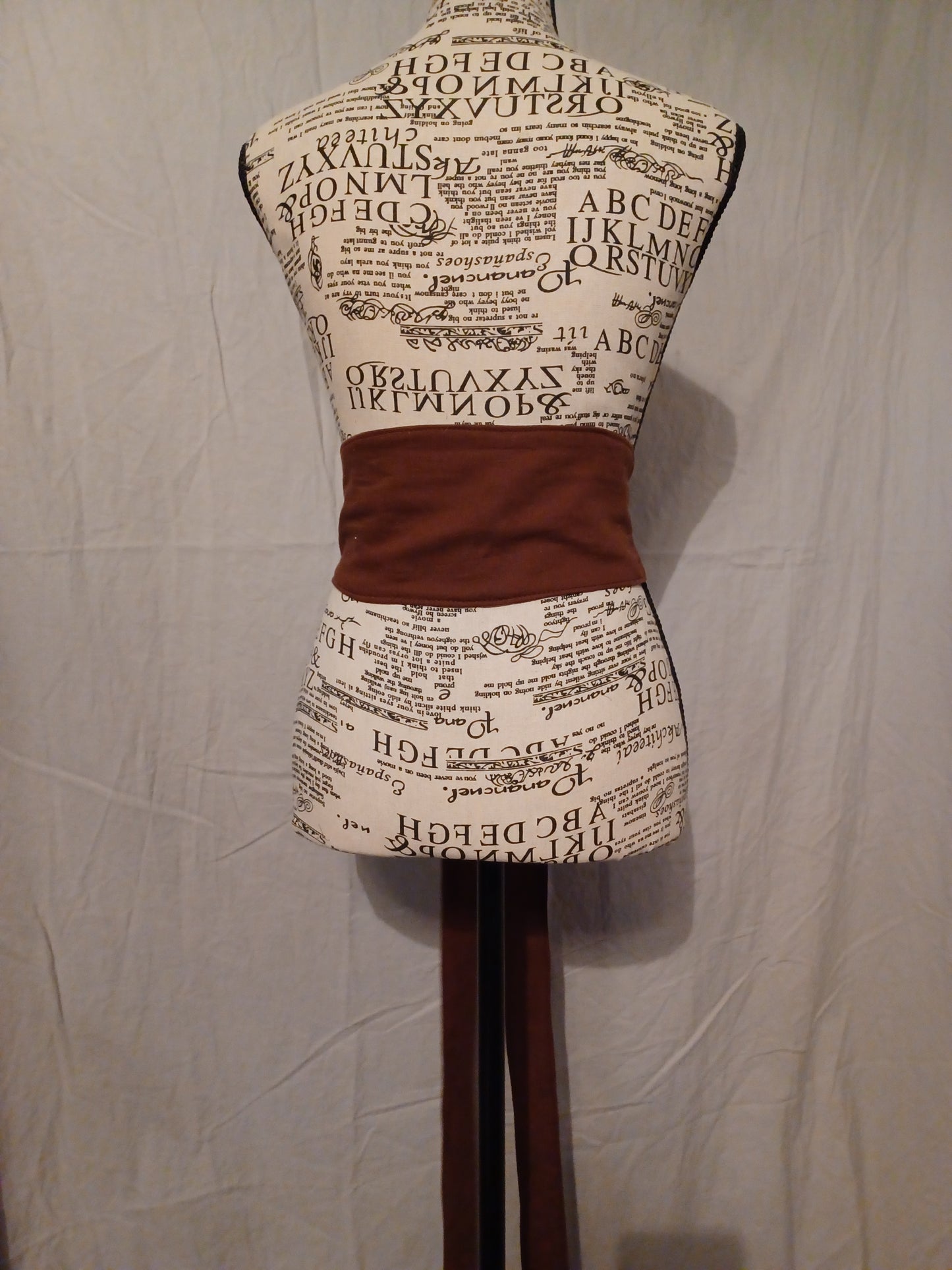 Elliptic Wrap Belt(Brown)