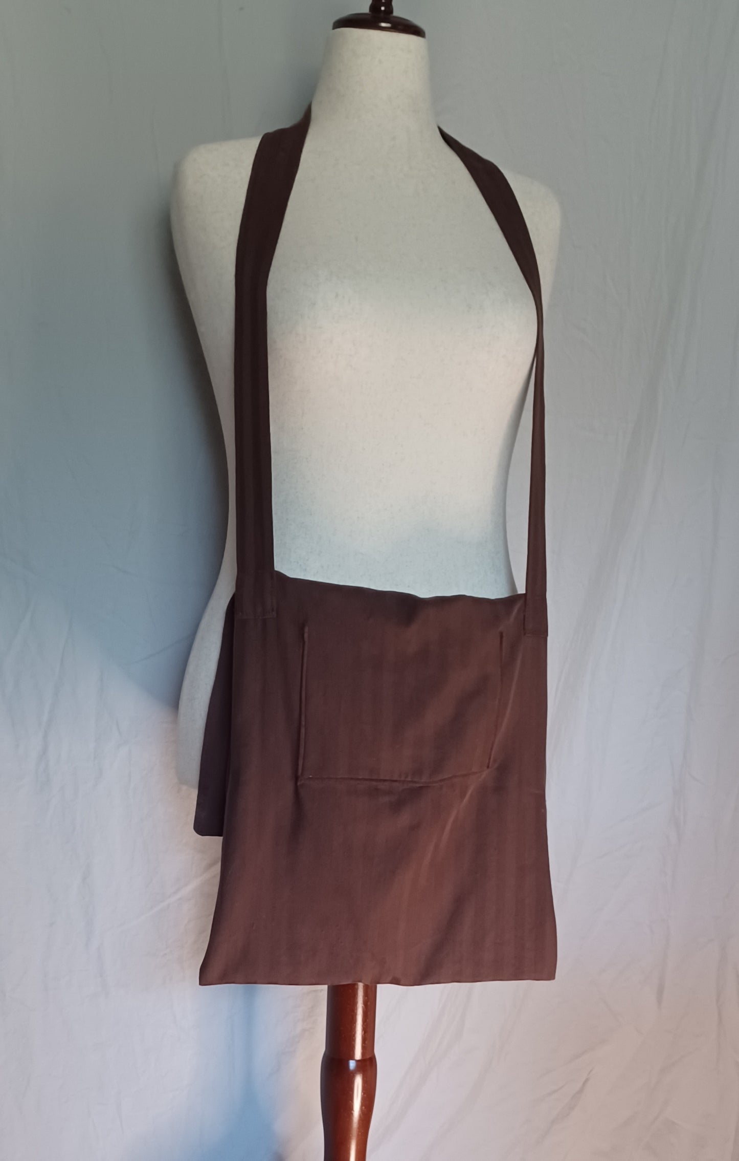 Satchel - Brown Striped