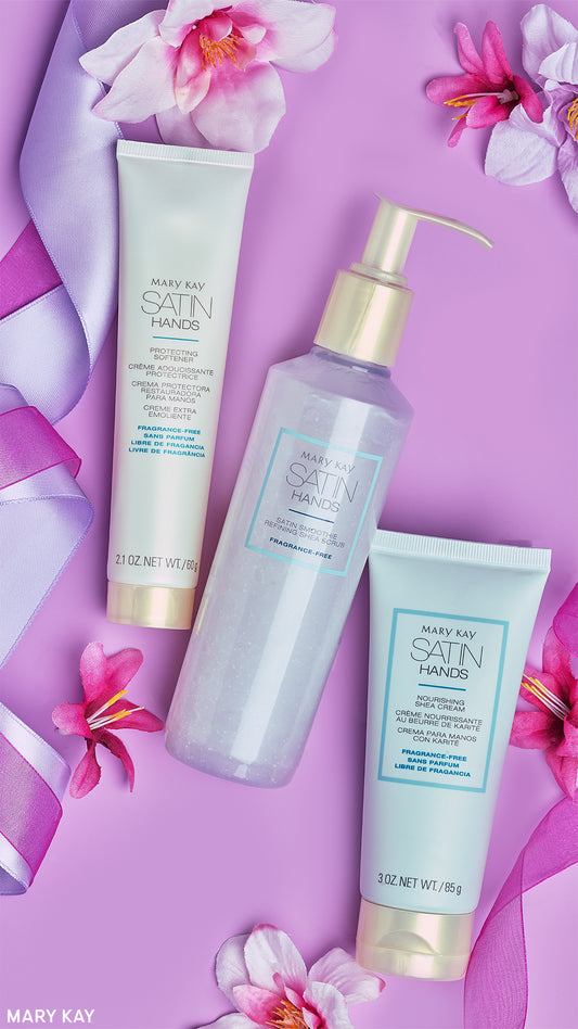Mary Kay Satin Hands Pampering Set (Fragrance Free)